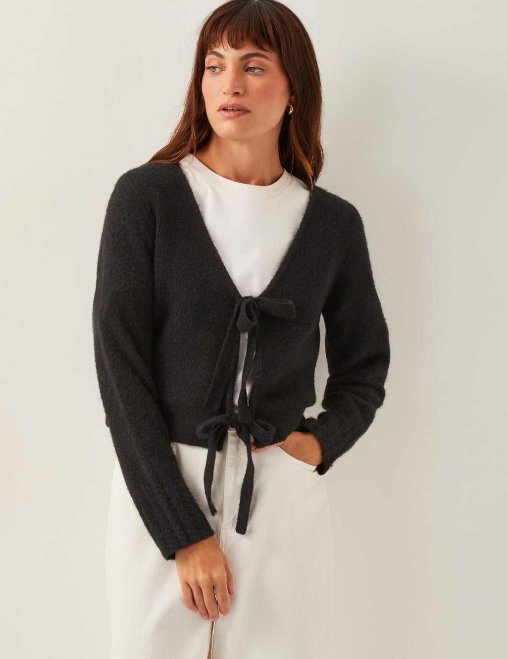 V-Neck Cardigan 1 of 5