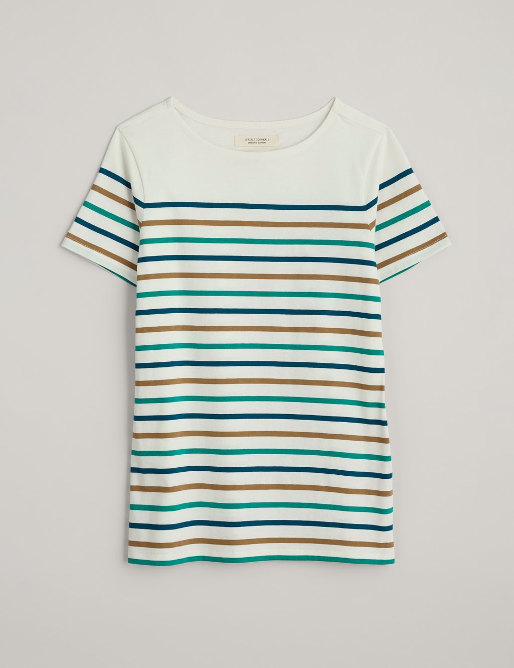 Pure Cotton Striped T-Shirt 2 of 5