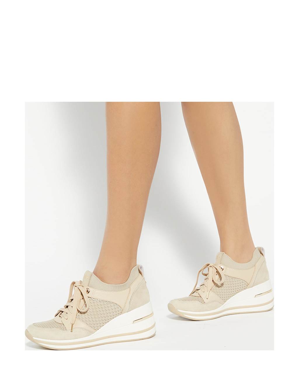Lace-Up Wedge Trainers 2 of 6