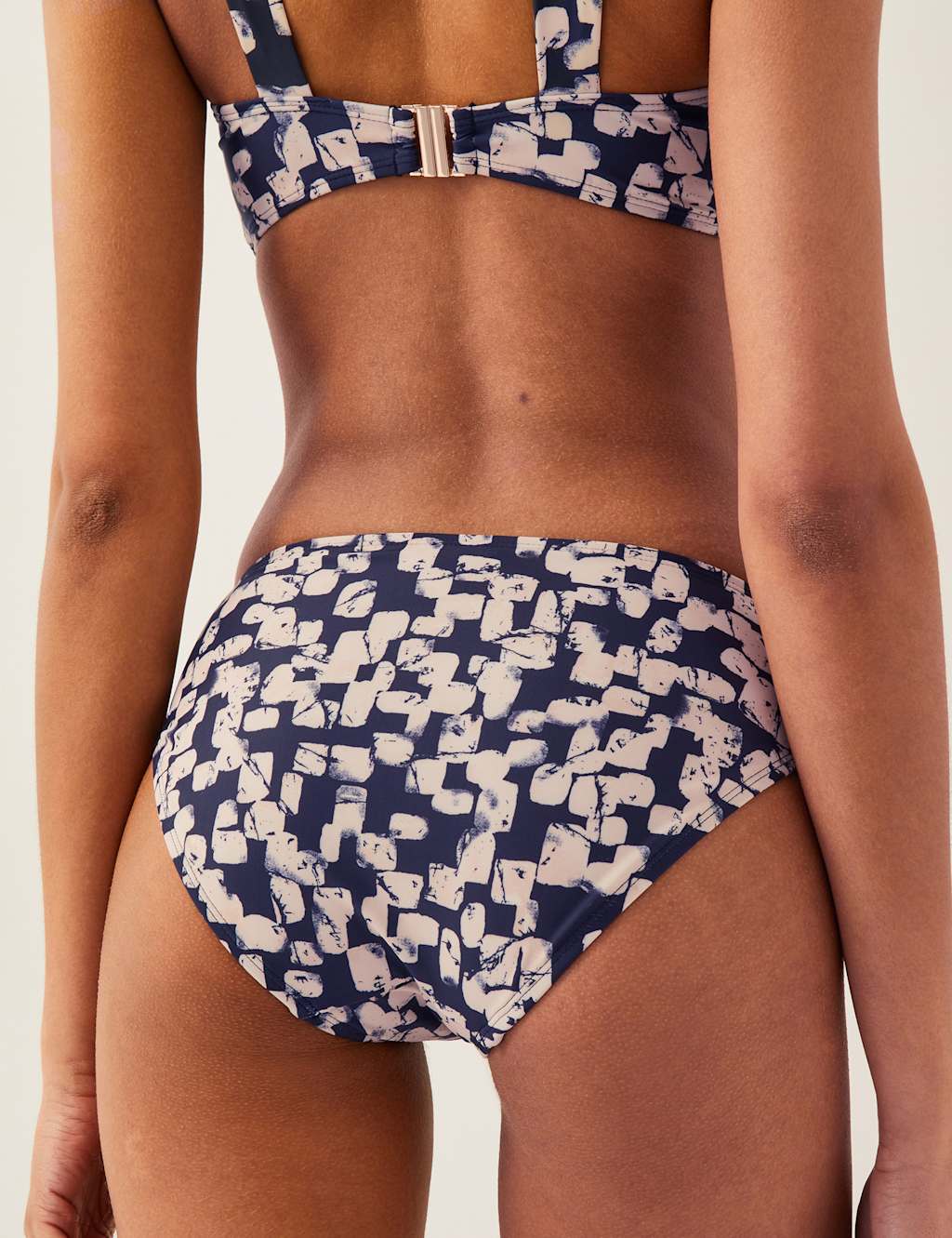 Printed High Leg Bikini Bottoms 4 of 4