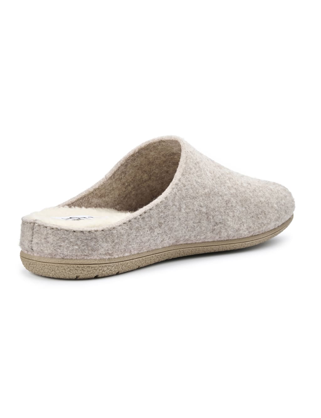 Felt Round Toe Slider Slippers 4 of 4