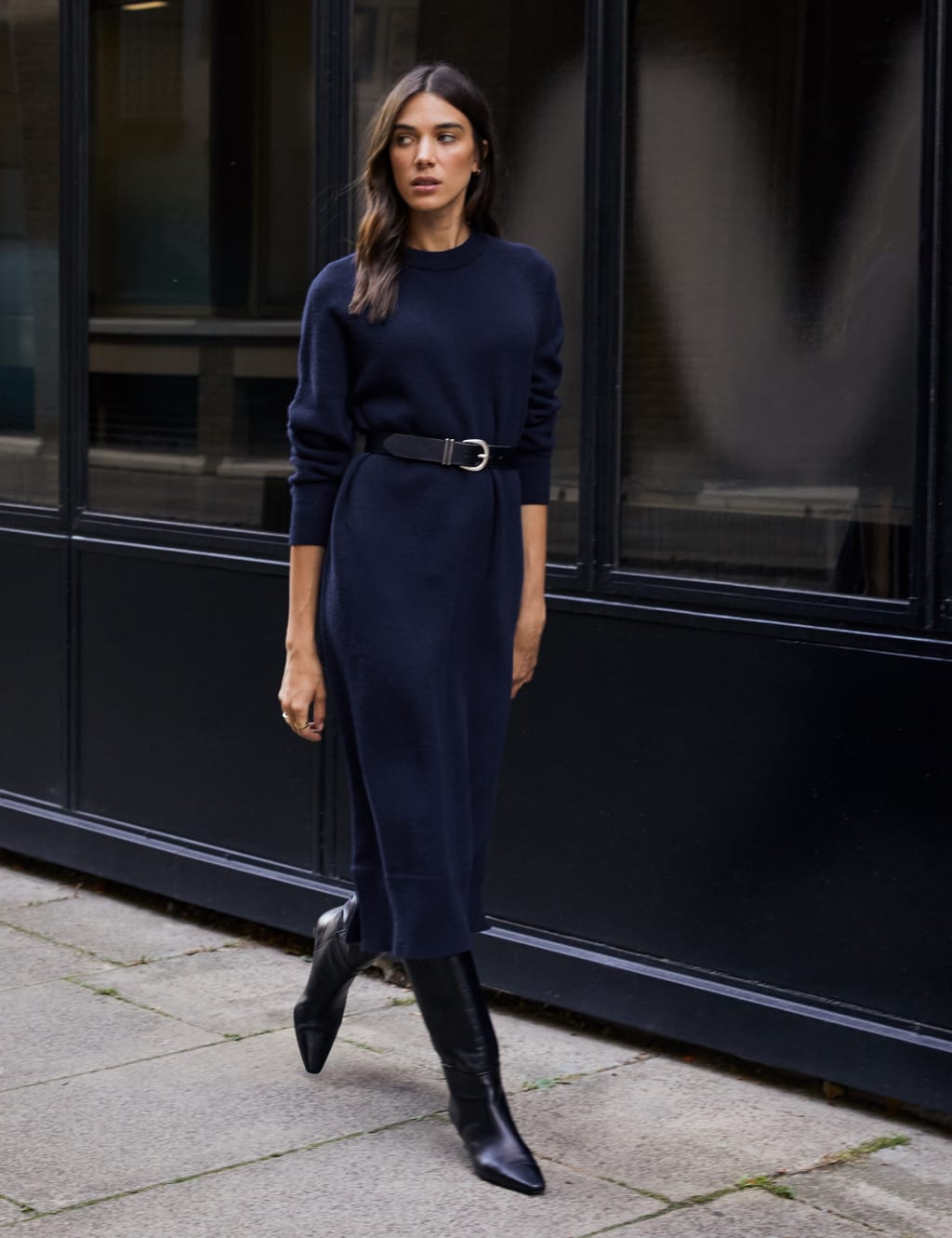 Moll Wool Blend Knitted Dress 3 of 4
