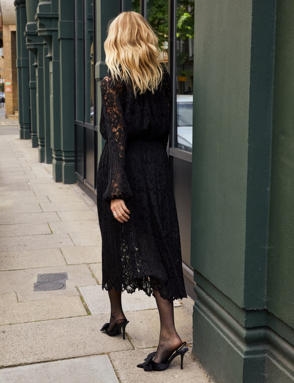 Caro Lace Midi Dress 2 of 6