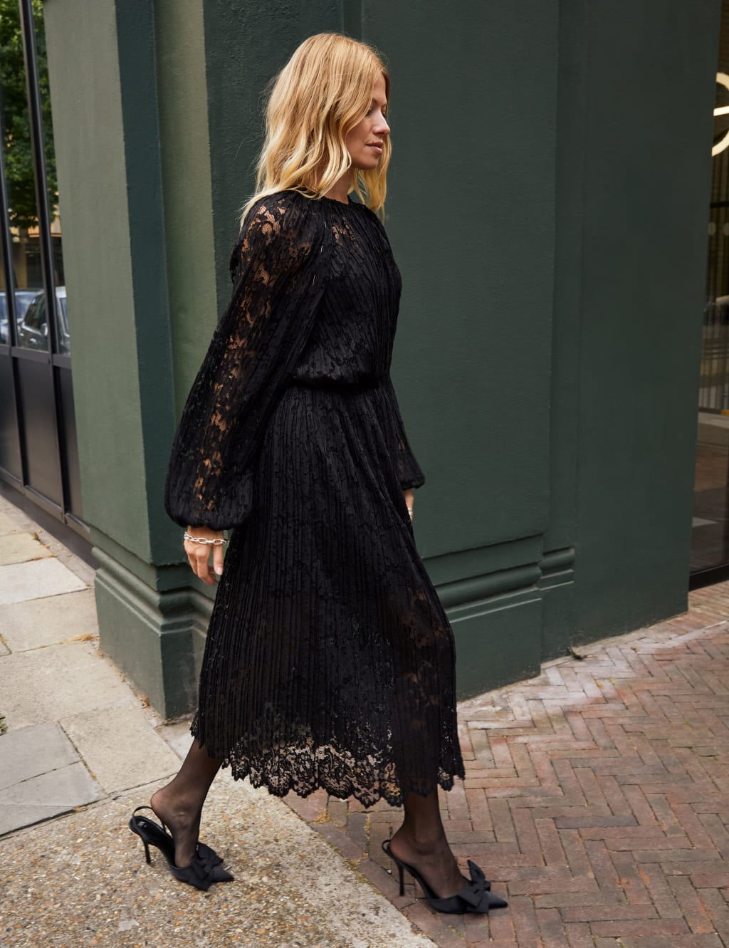 Caro Lace Midi Dress 4 of 6