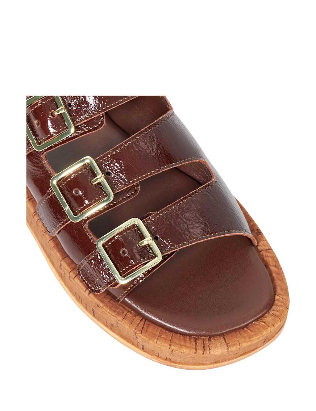Leather Buckle Fisherman Sandals 5 of 5