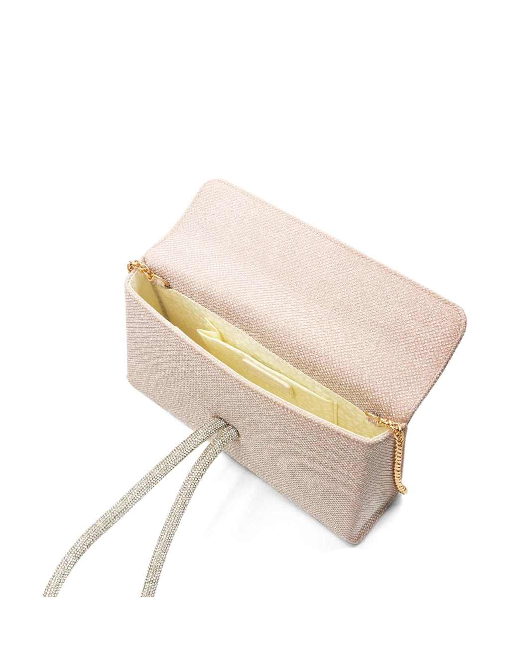 Diamante Grab Clutch Bag 4 of 6