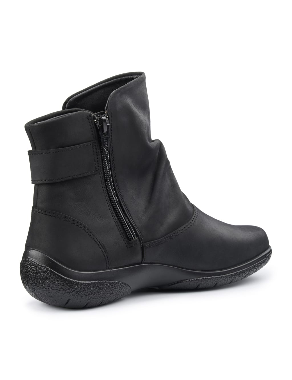 Rumour Leather Flat Ankle Boots 3 of 4