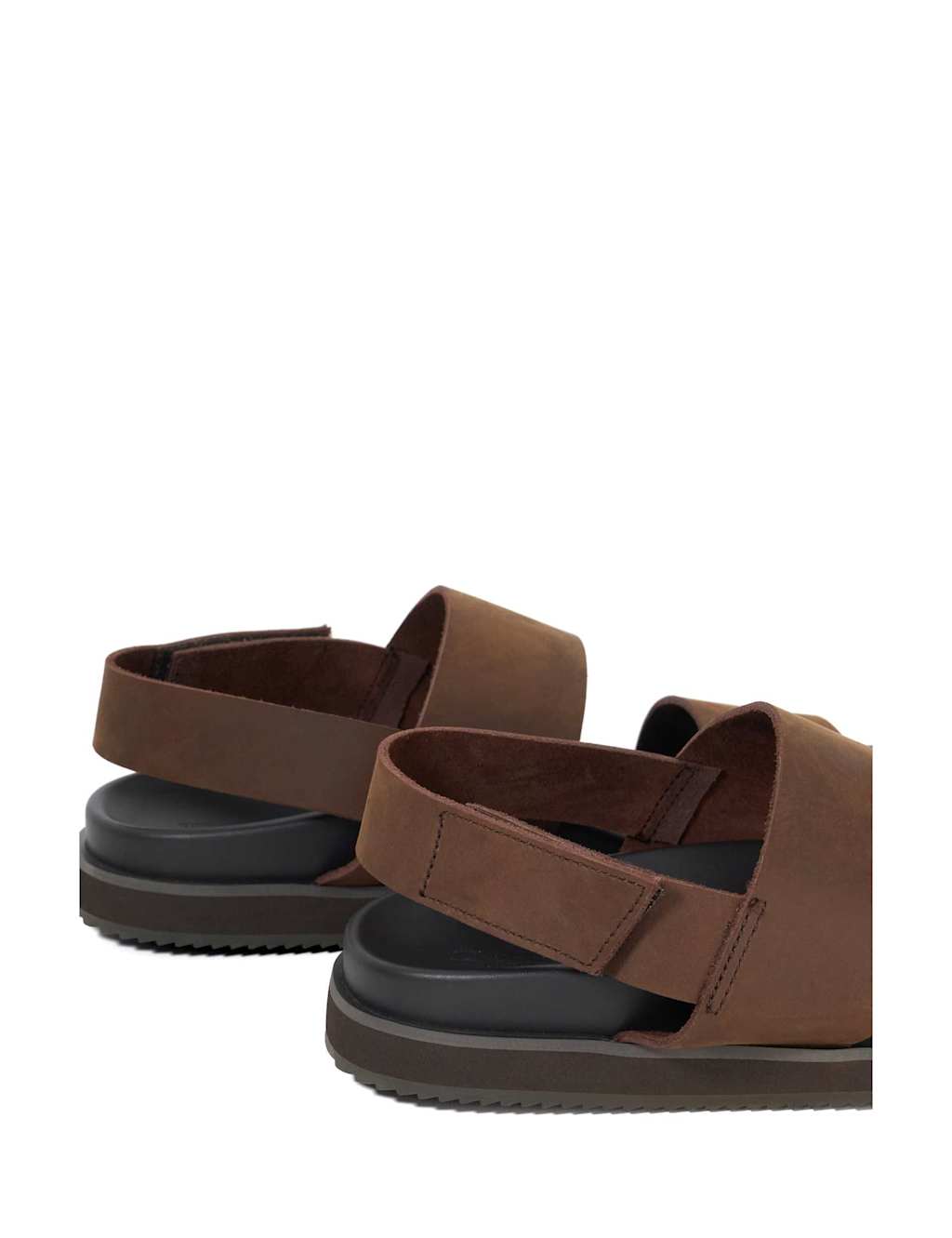 Leather Flat Sandals 6 of 6