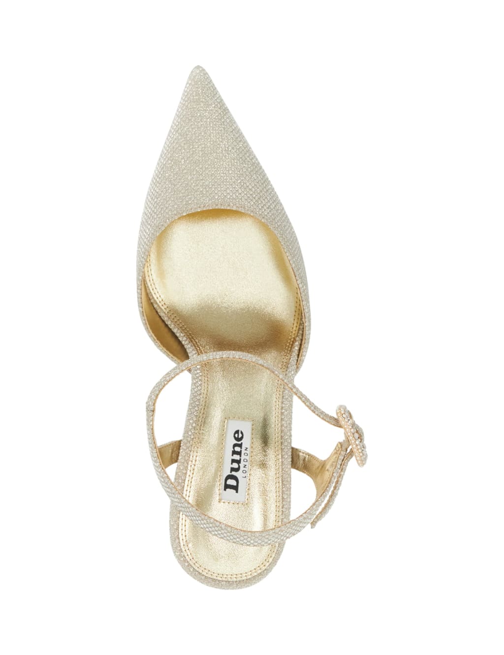 Sparkle Strappy Stiletto Heel Court Shoes 3 of 5