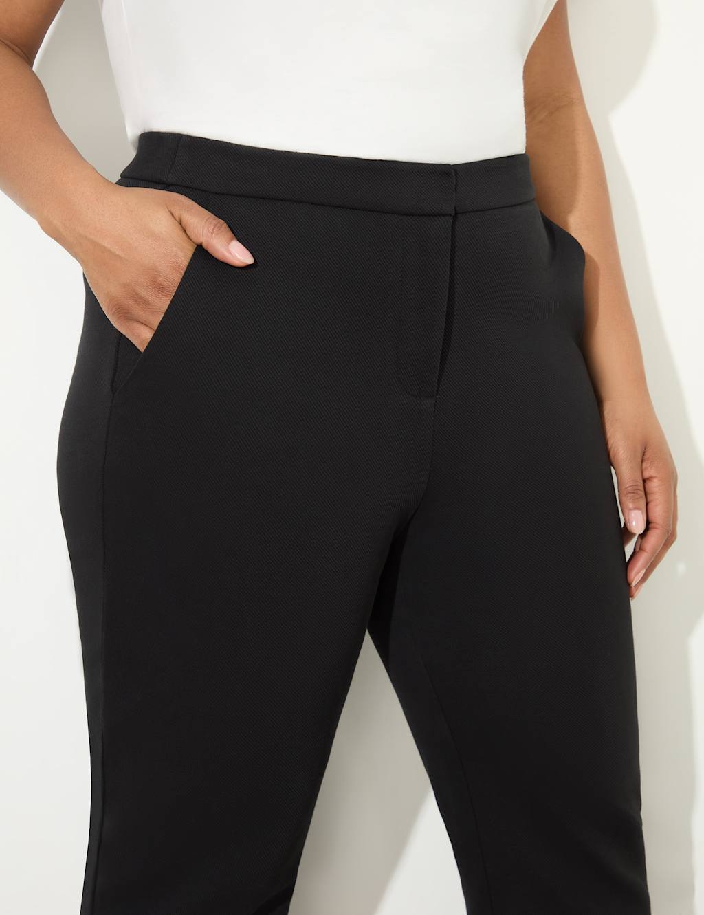Jersey Straight Leg Trousers 2 of 6