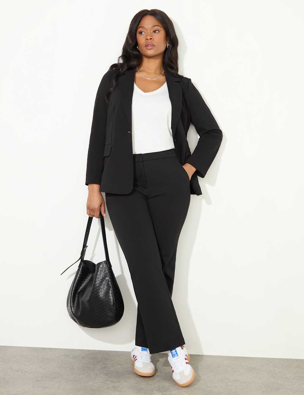 Jersey Straight Leg Trousers 5 of 6