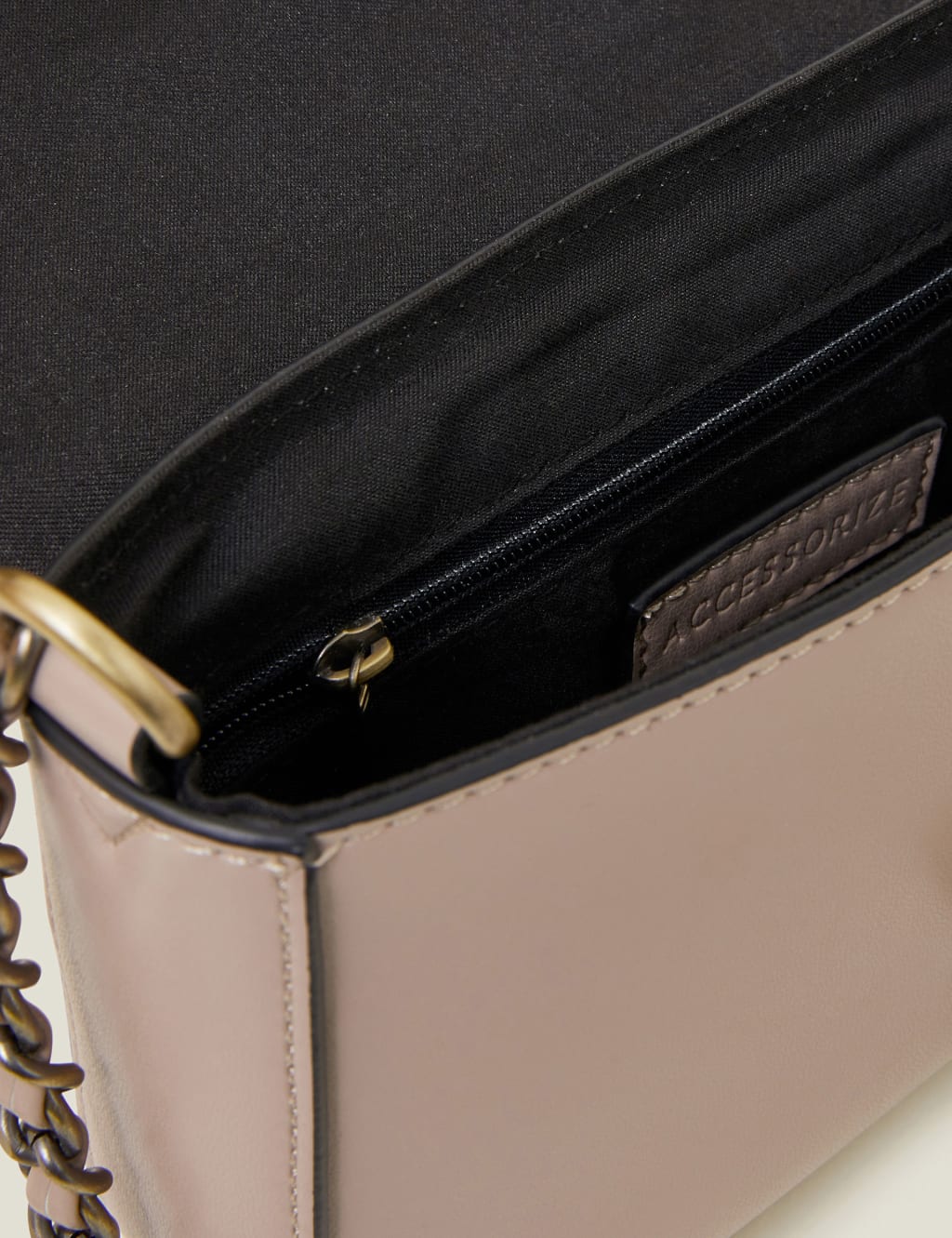 Faux Leather Cross Body Bag 4 of 4