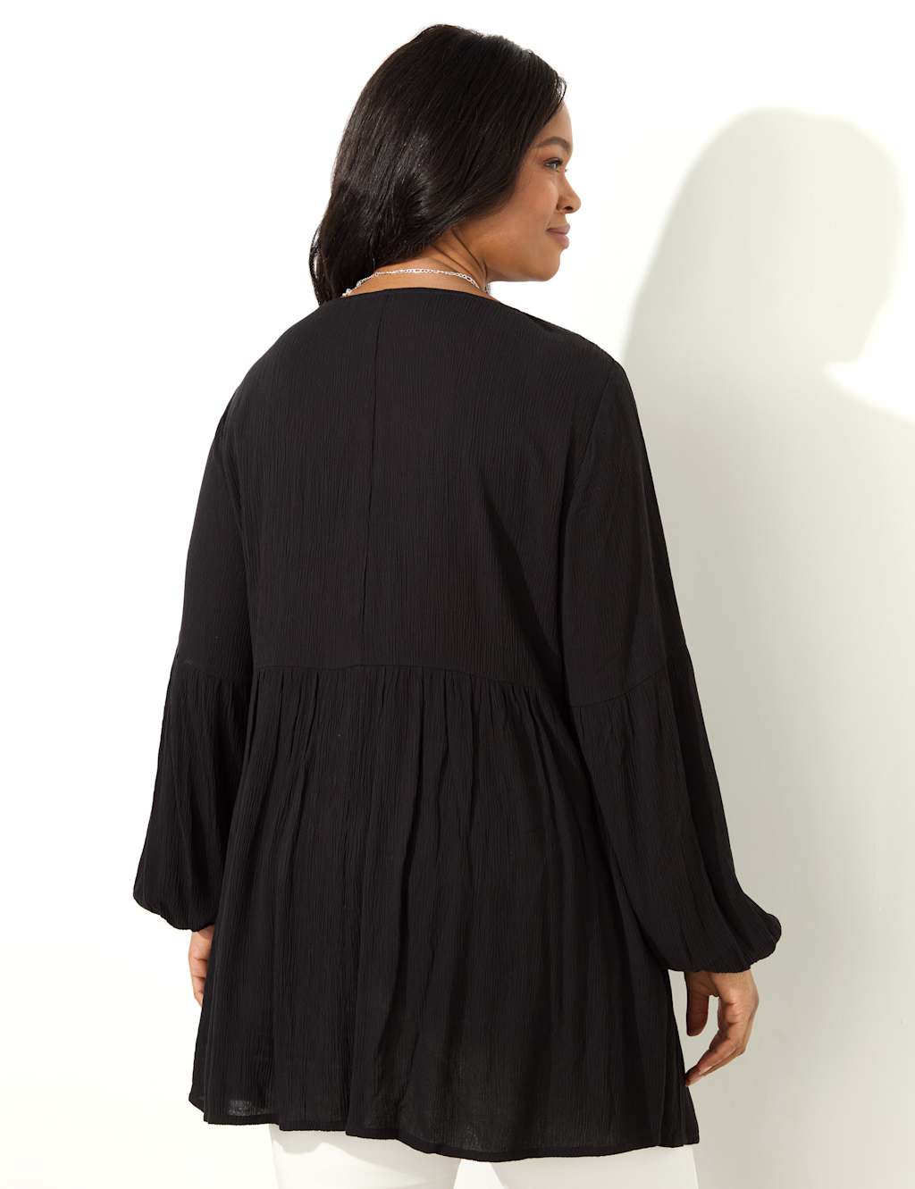 Embroidered V-Neck Tunic 3 of 3