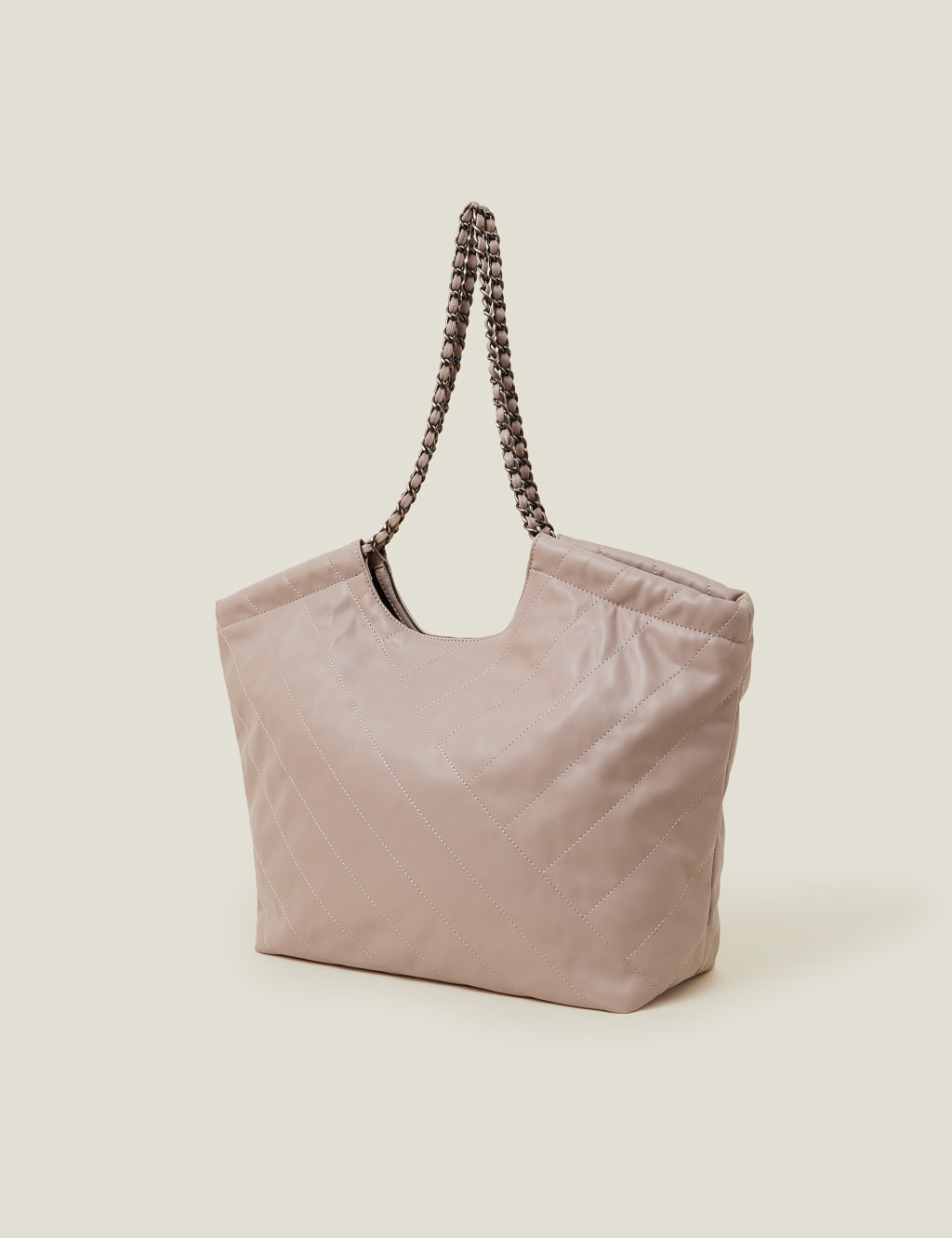 Faux Leather Chain Strap Shoulder Bag 4 of 4