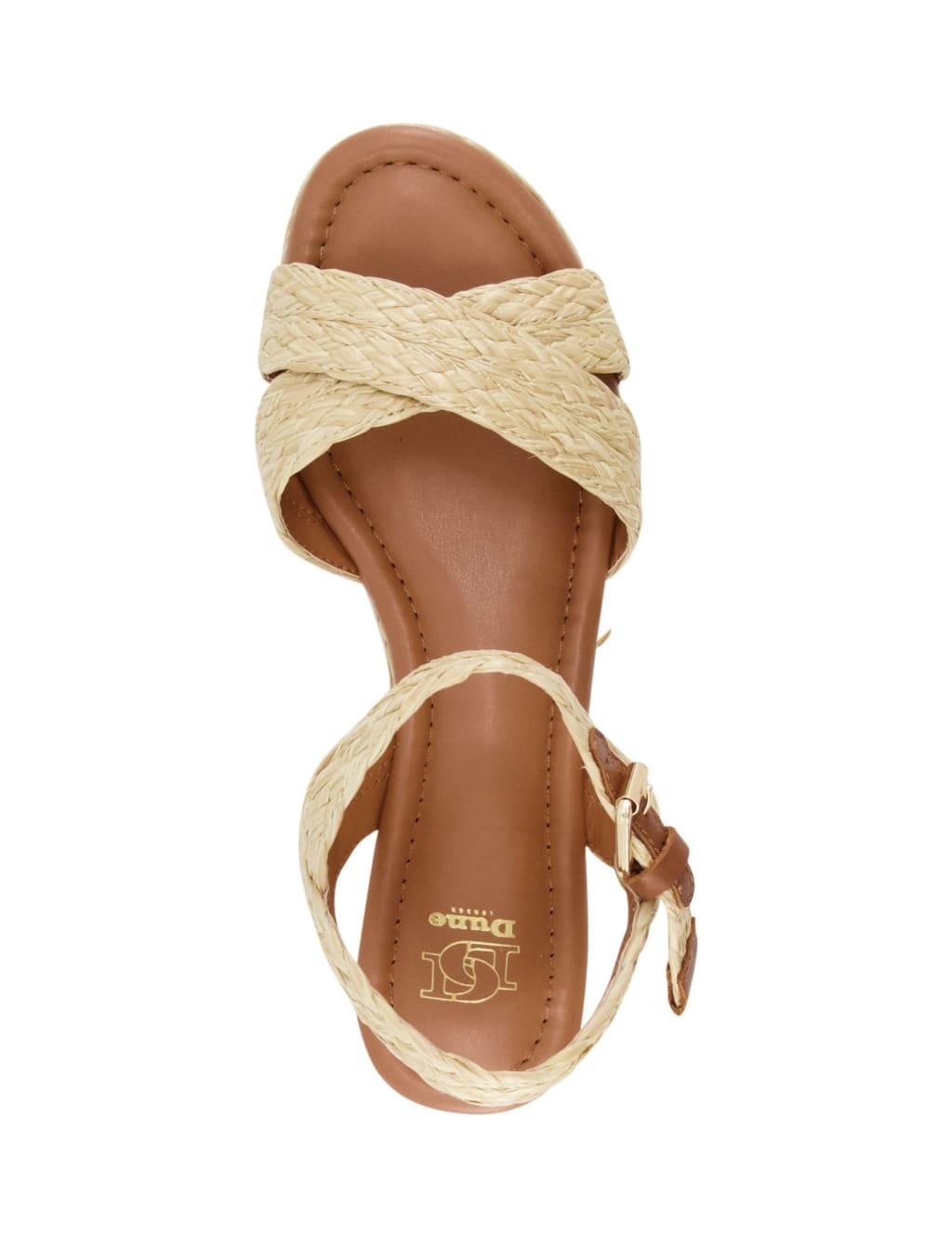 Leather Ankle Strap Wedge Sandals 3 of 4