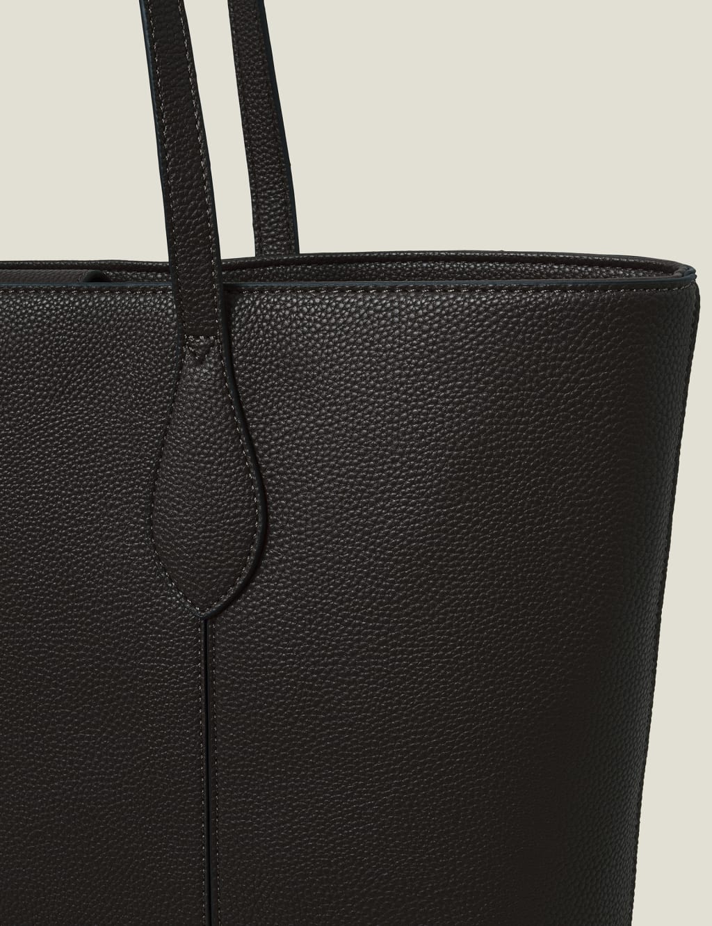 Faux Leather Shoulder Bag 4 of 4