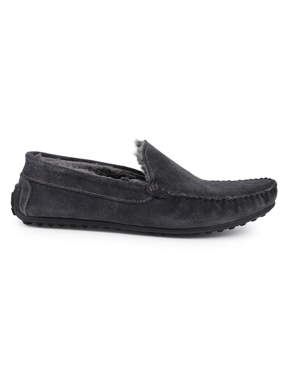 Suede Moccasin Slippers 2 of 7