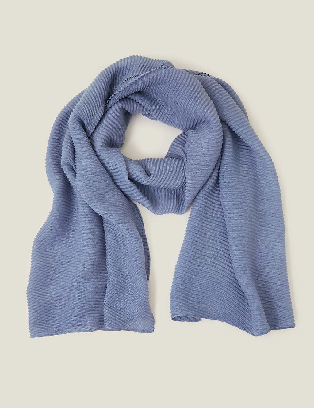Lightweight Pleated Scarf 2 of 3