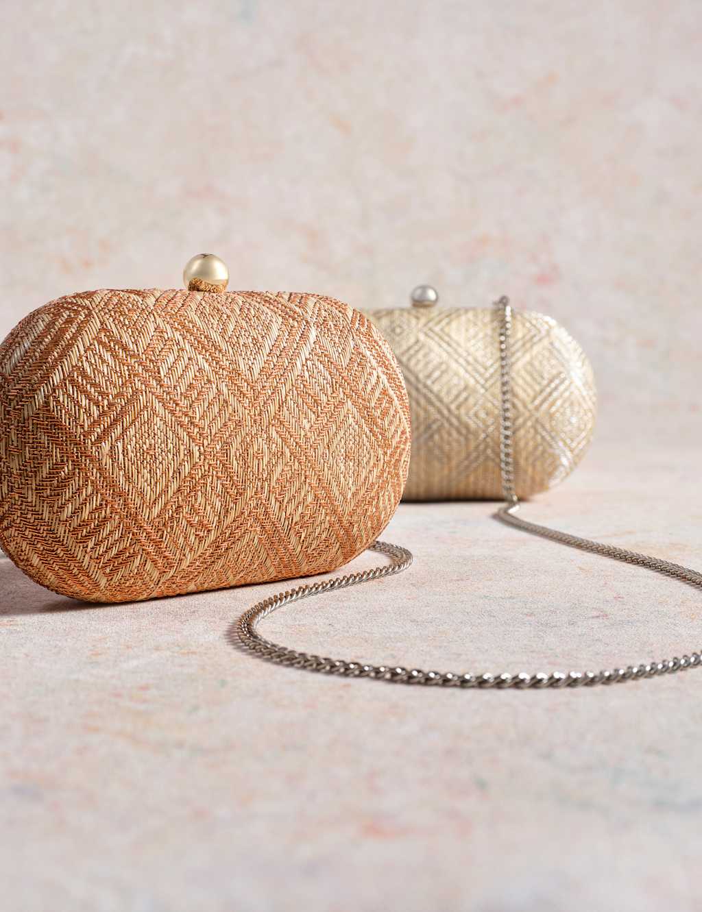Woven Chain Strap Clutch Bag 6 of 6