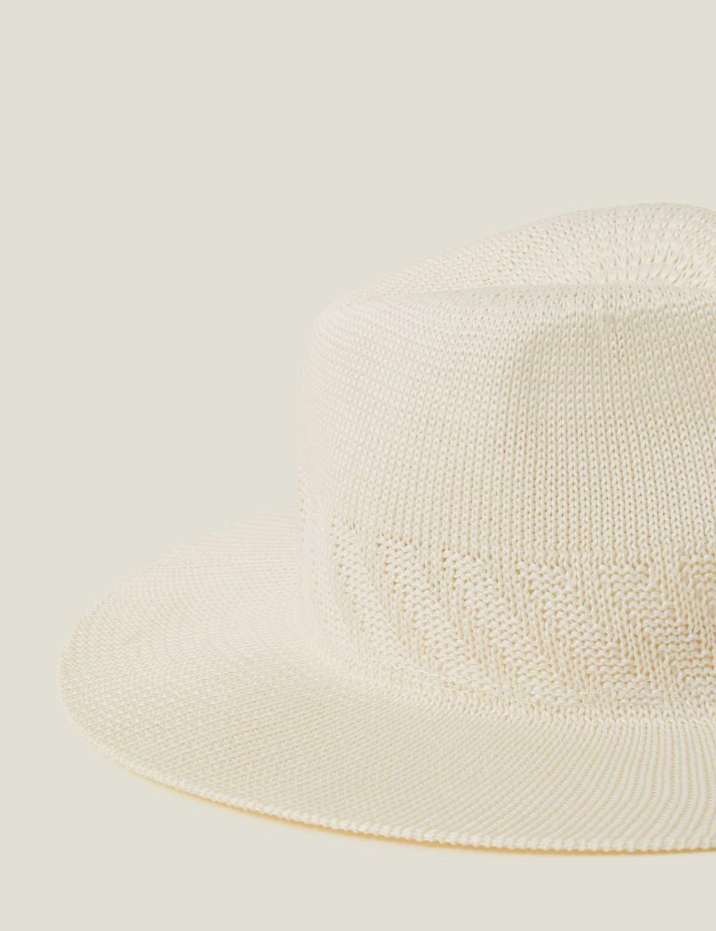 Packable Wide Brim Fedora Hat 3 of 3