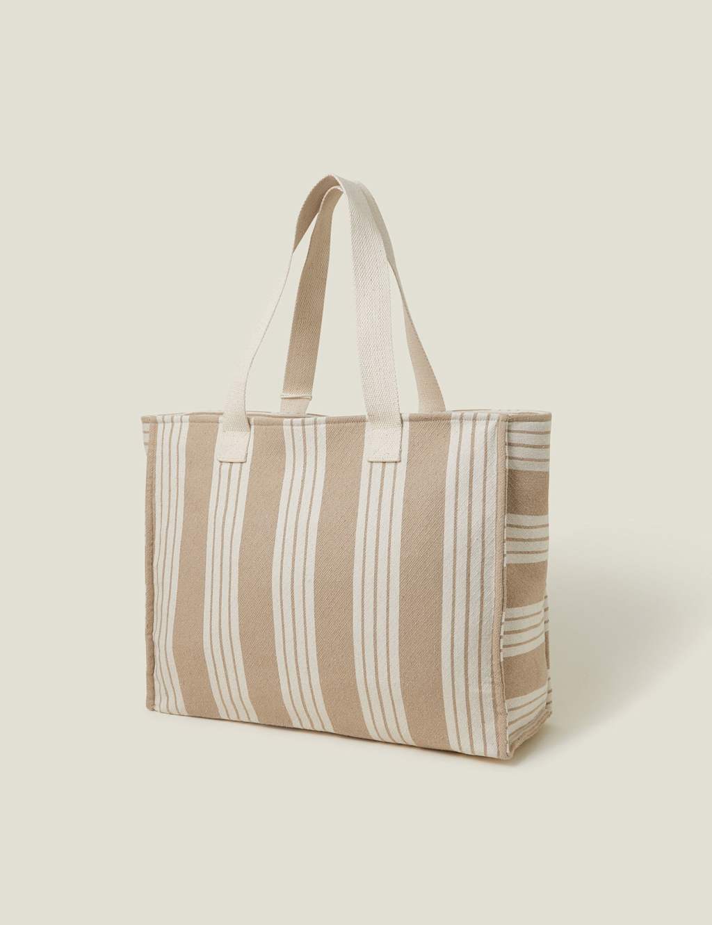 Cotton Rich Striped Tote Bag 3 of 5
