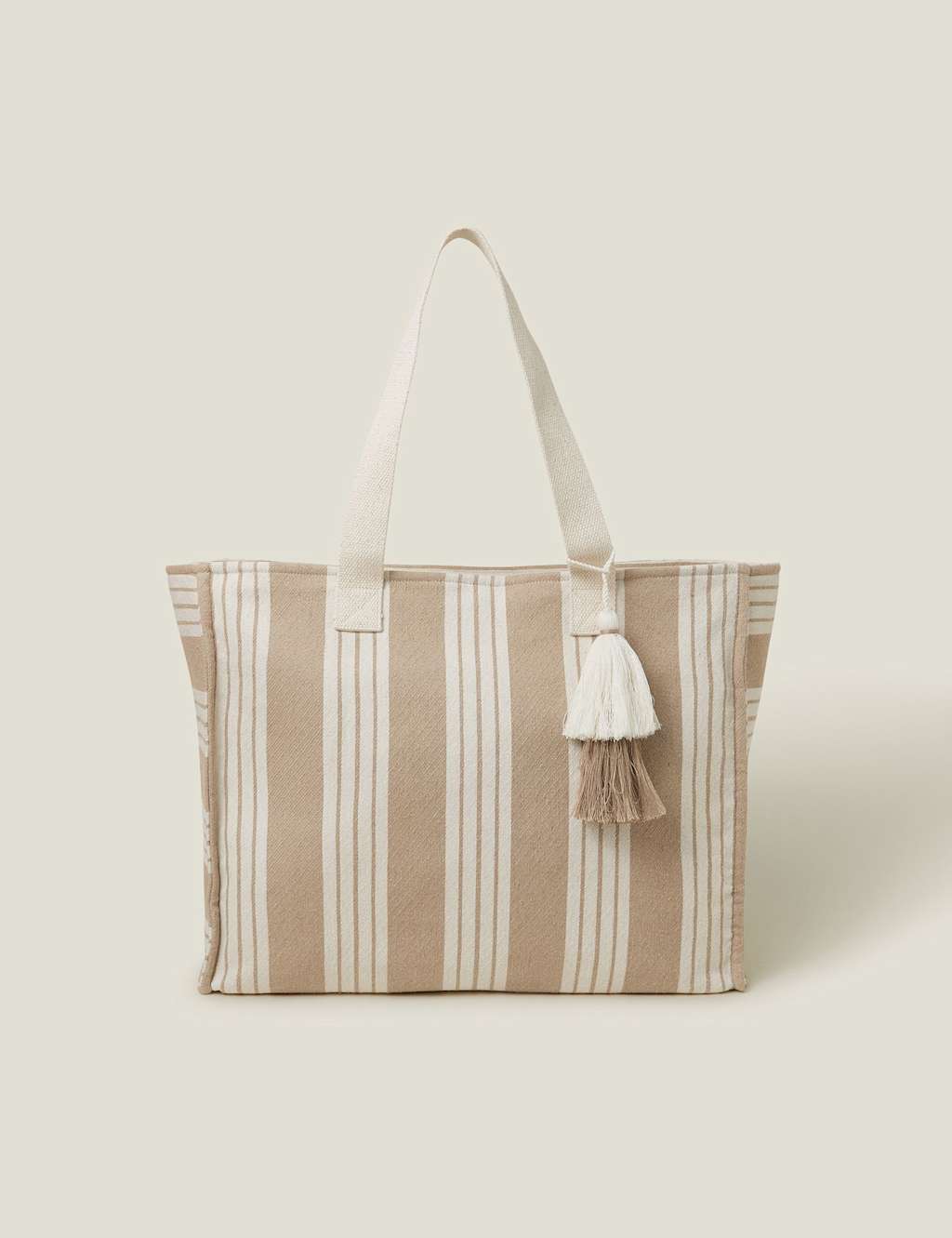 Cotton Rich Striped Tote Bag 2 of 5