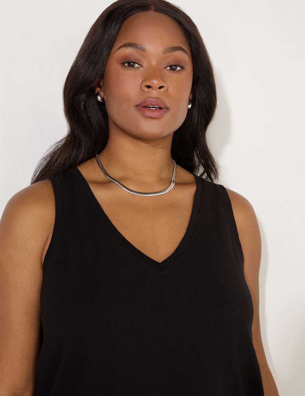 Pure Cotton V-Neck Vest 2 of 3