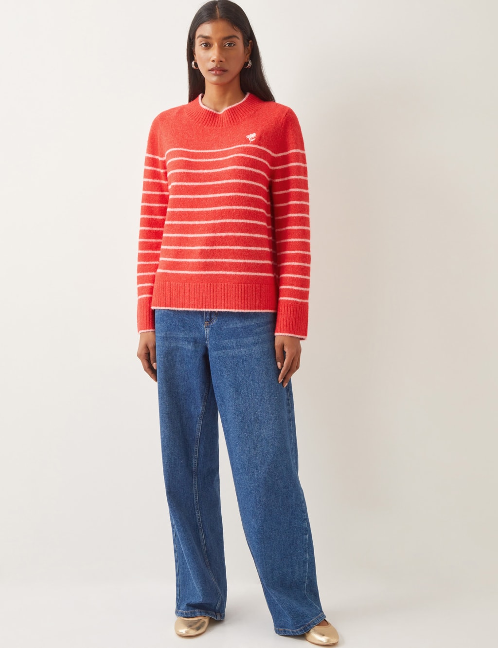 Striped Crew Neck Jumper 3 of 4
