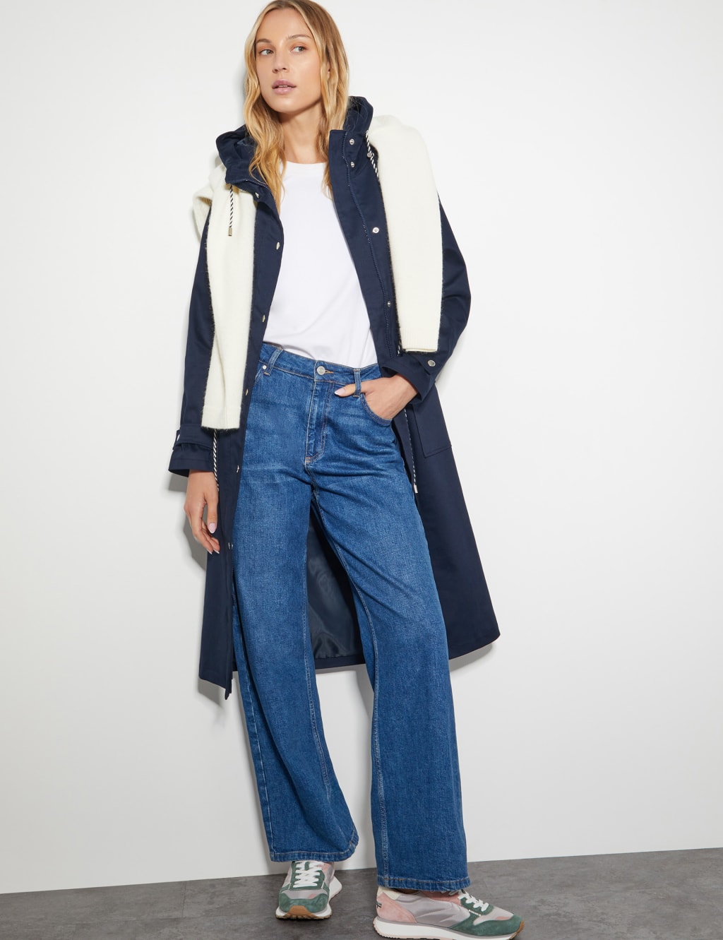 Cotton Rich Longline Raincoat 2 of 4