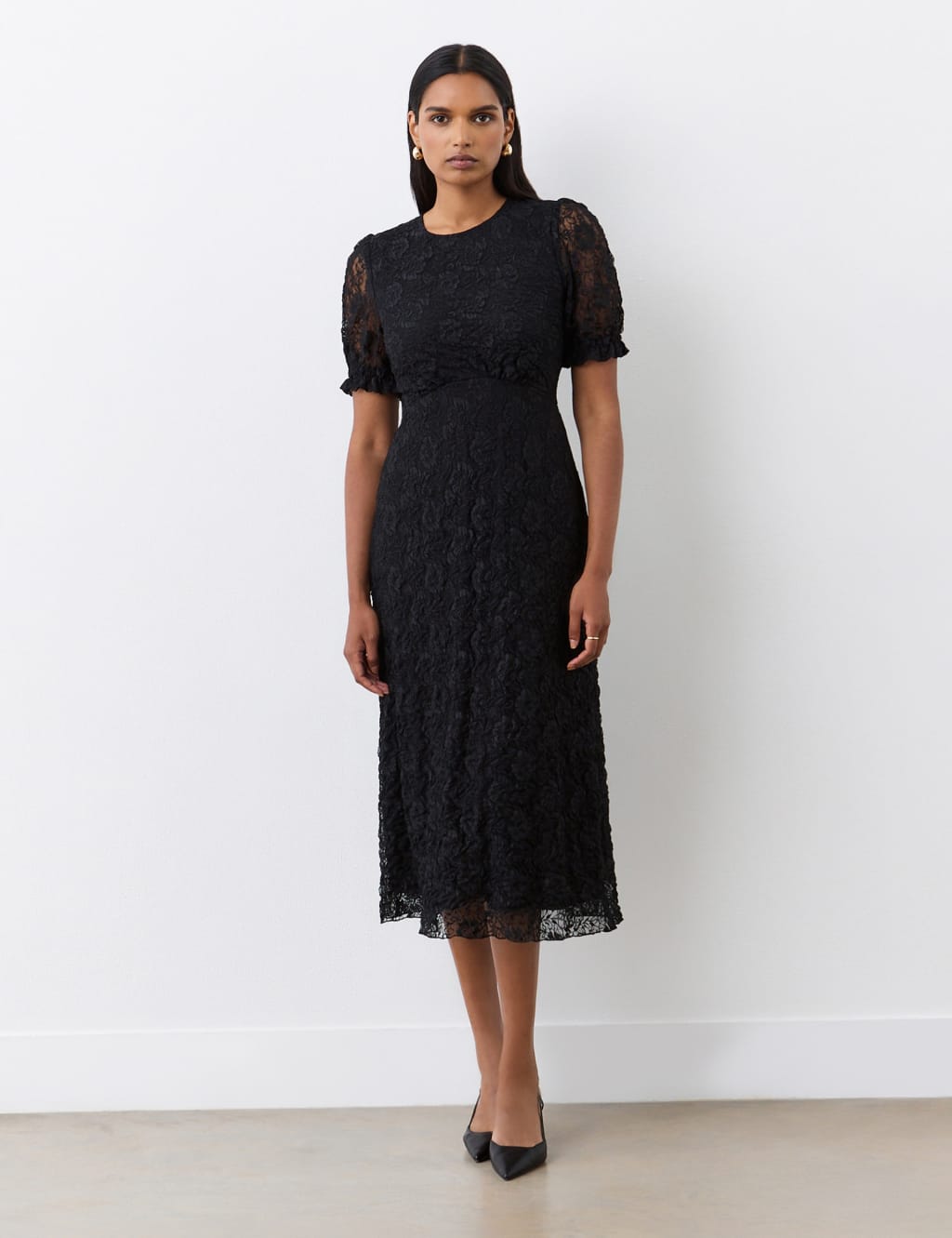 Mela london long sleeve lace dress hotsell