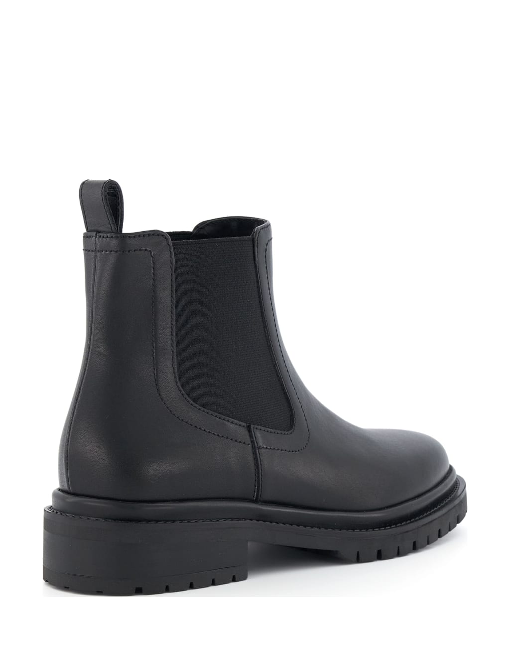 Leather Chelsea Flat Ankle Boots Dune London M S