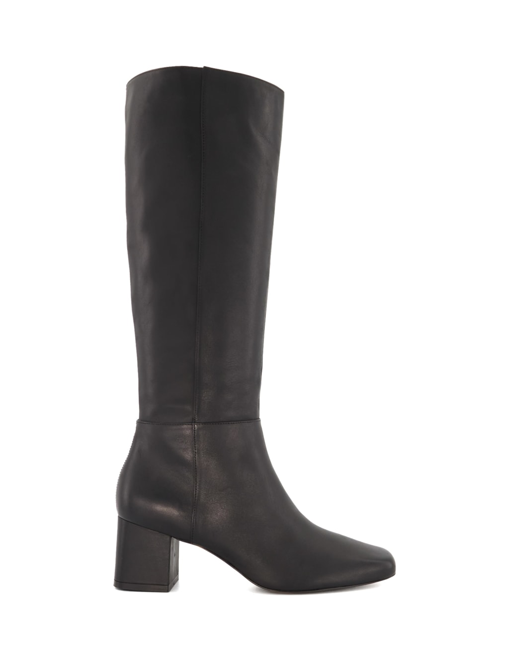 Leather Block Heel Knee High Boots Dune London M S