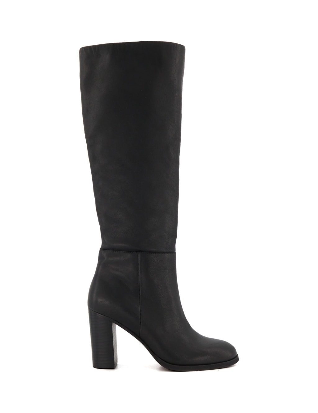 Leather Block Heel Knee High Boots Dune London M S