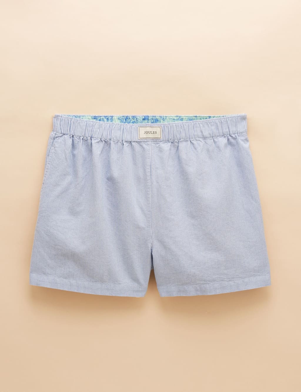 Pure Cotton Striped Elasticated Waist Shorts 2 of 6