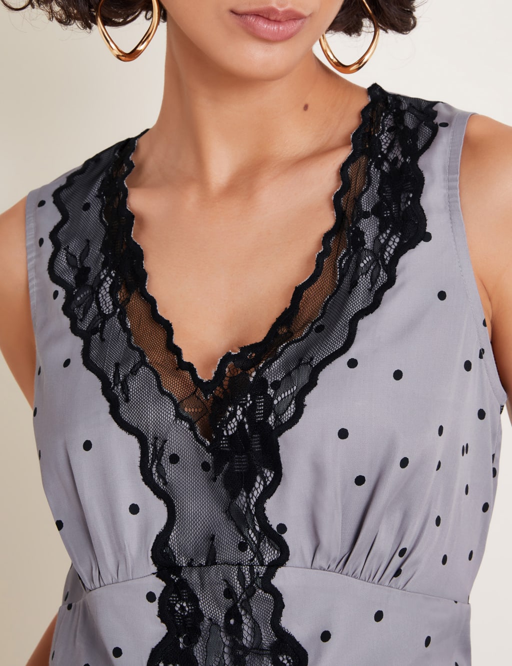Polka Dot Cami Top 3 of 5