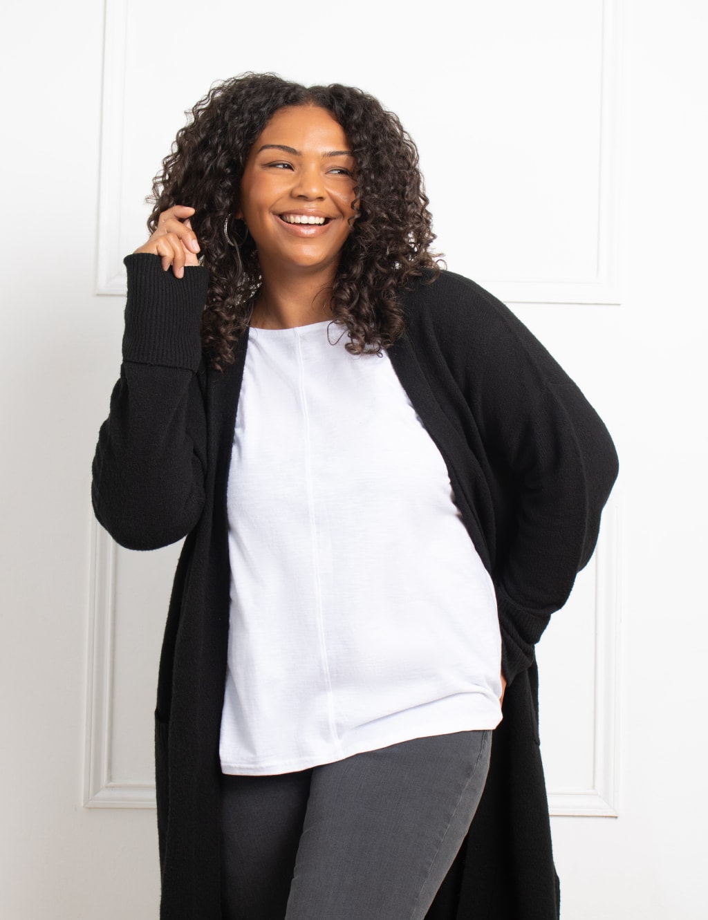 Longline Cardigan 3 of 5