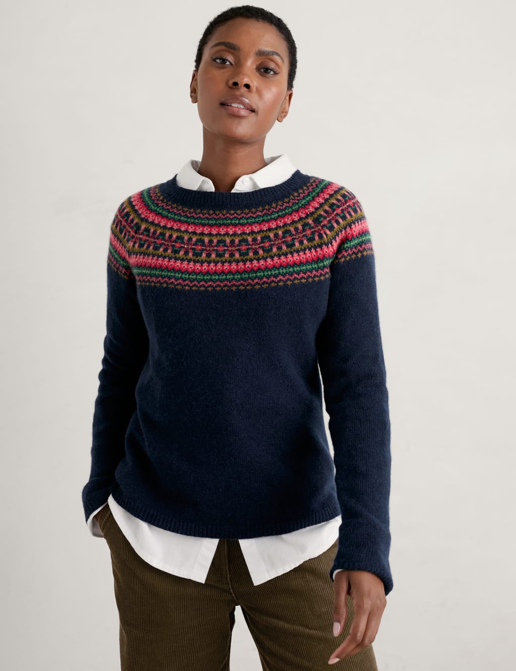 M&s fairisle jumper hotsell