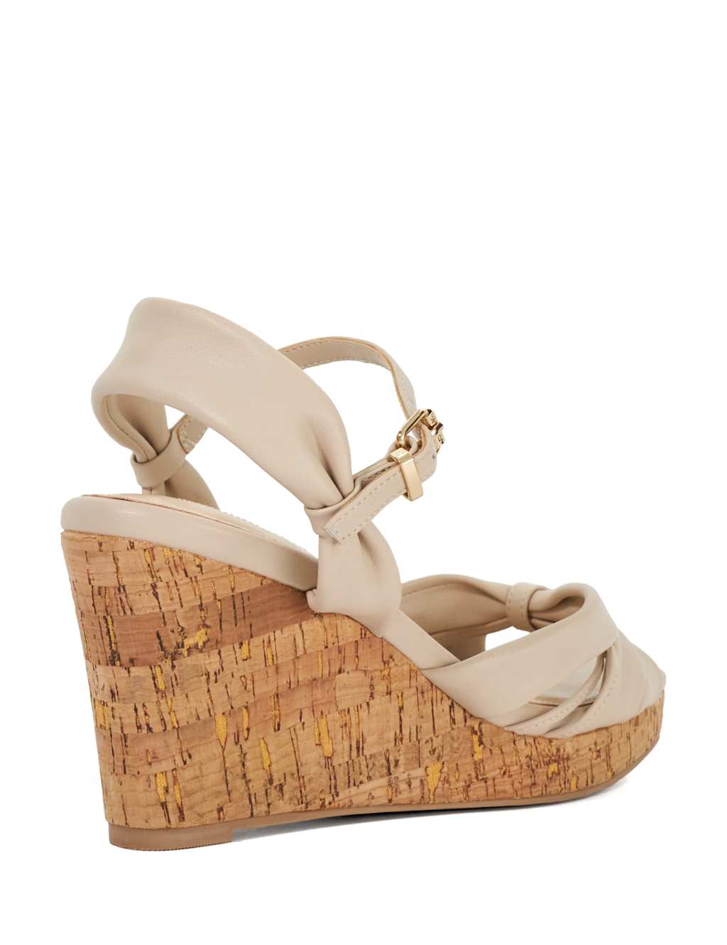 Leather Ankle Strap Wedge Sandals 3 of 5