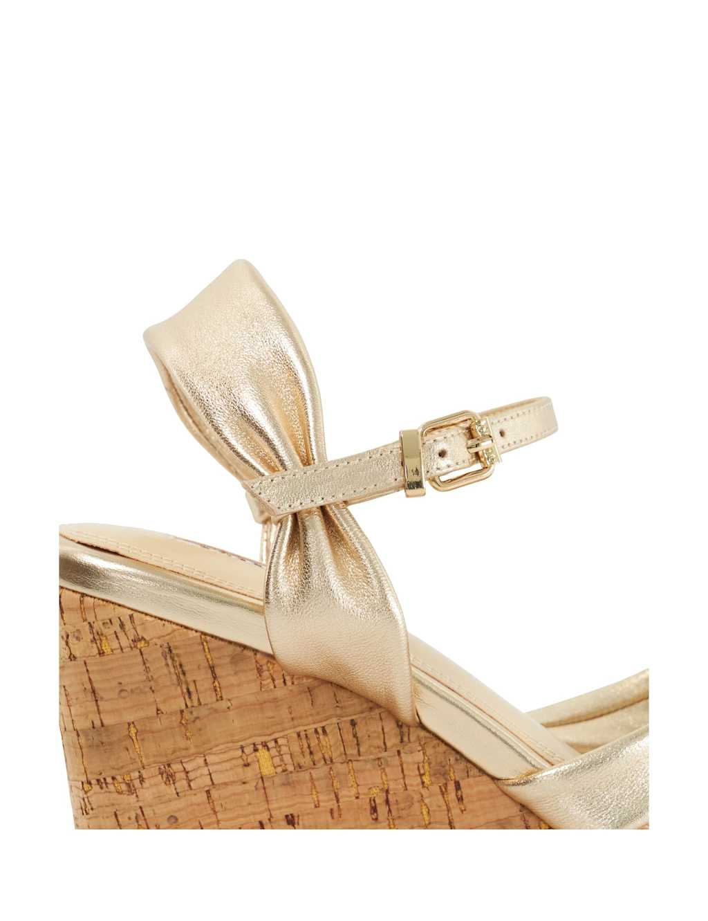 Leather Ankle Strap Wedge Sandals 4 of 4
