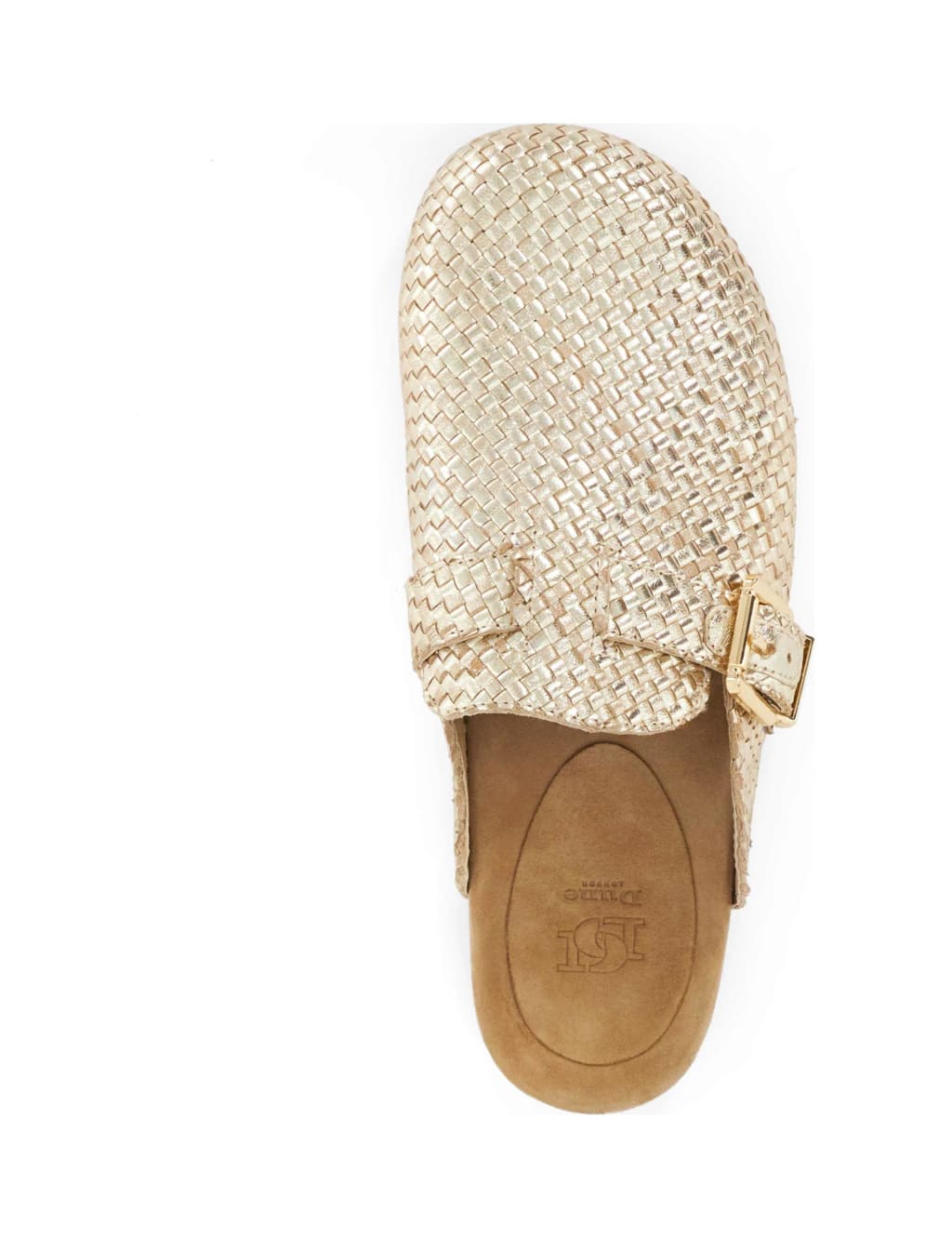 Leather Woven Flat Mules 3 of 6
