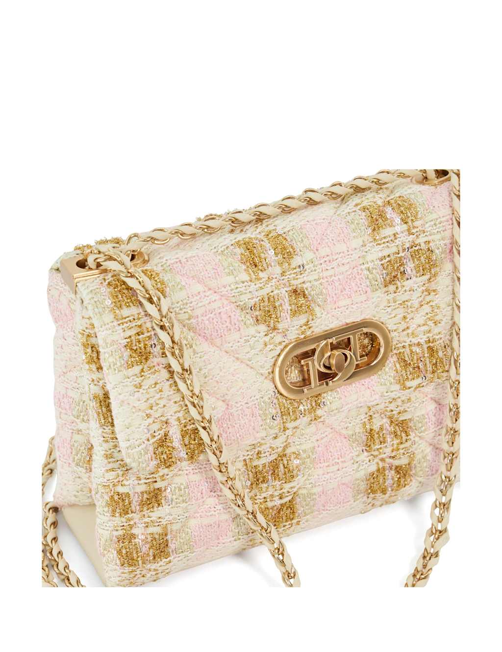 Quilted Chain Strap Shoulder Bag 5 of 6