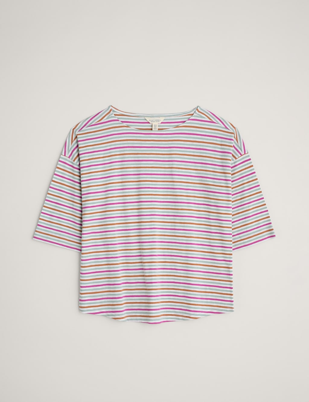Pure Cotton Striped Top 2 of 5
