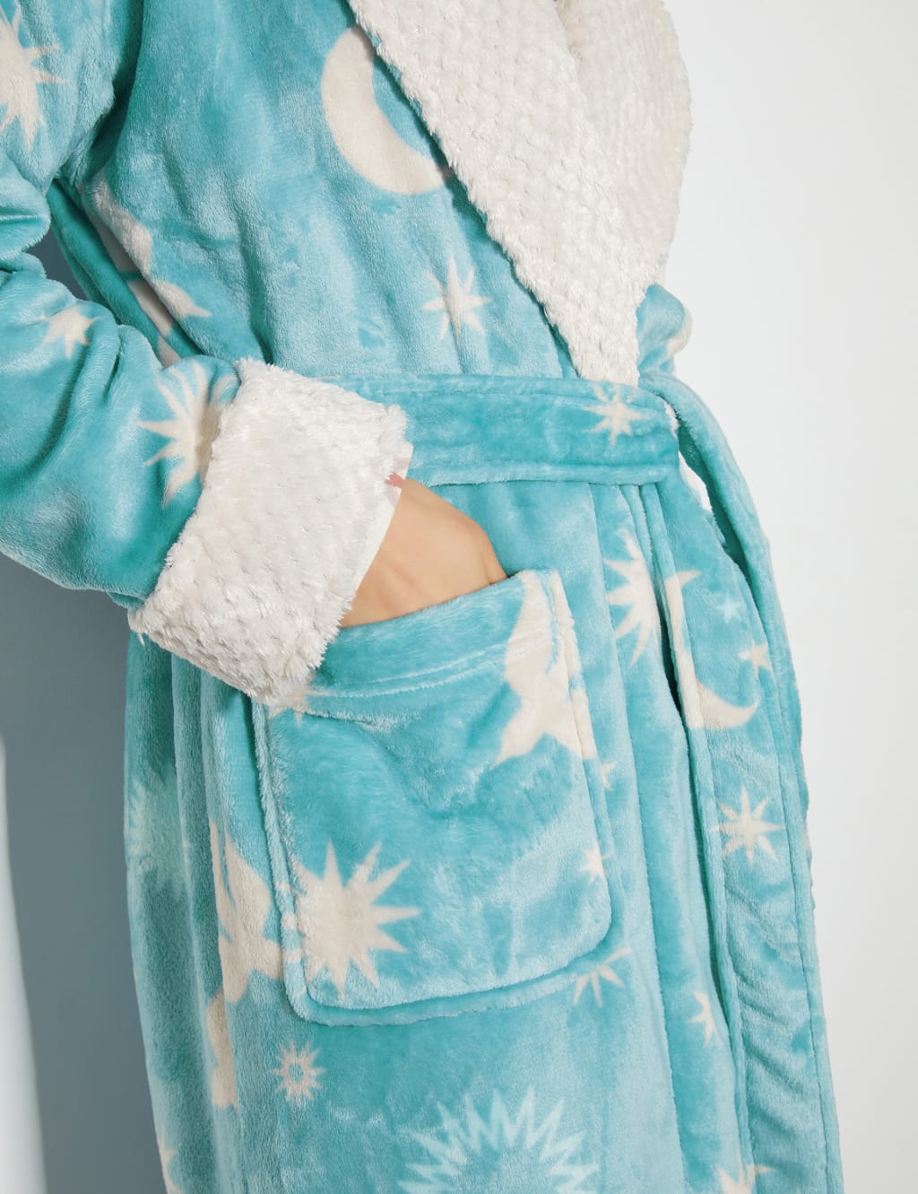 Star Print Dressing Gown 3 of 4