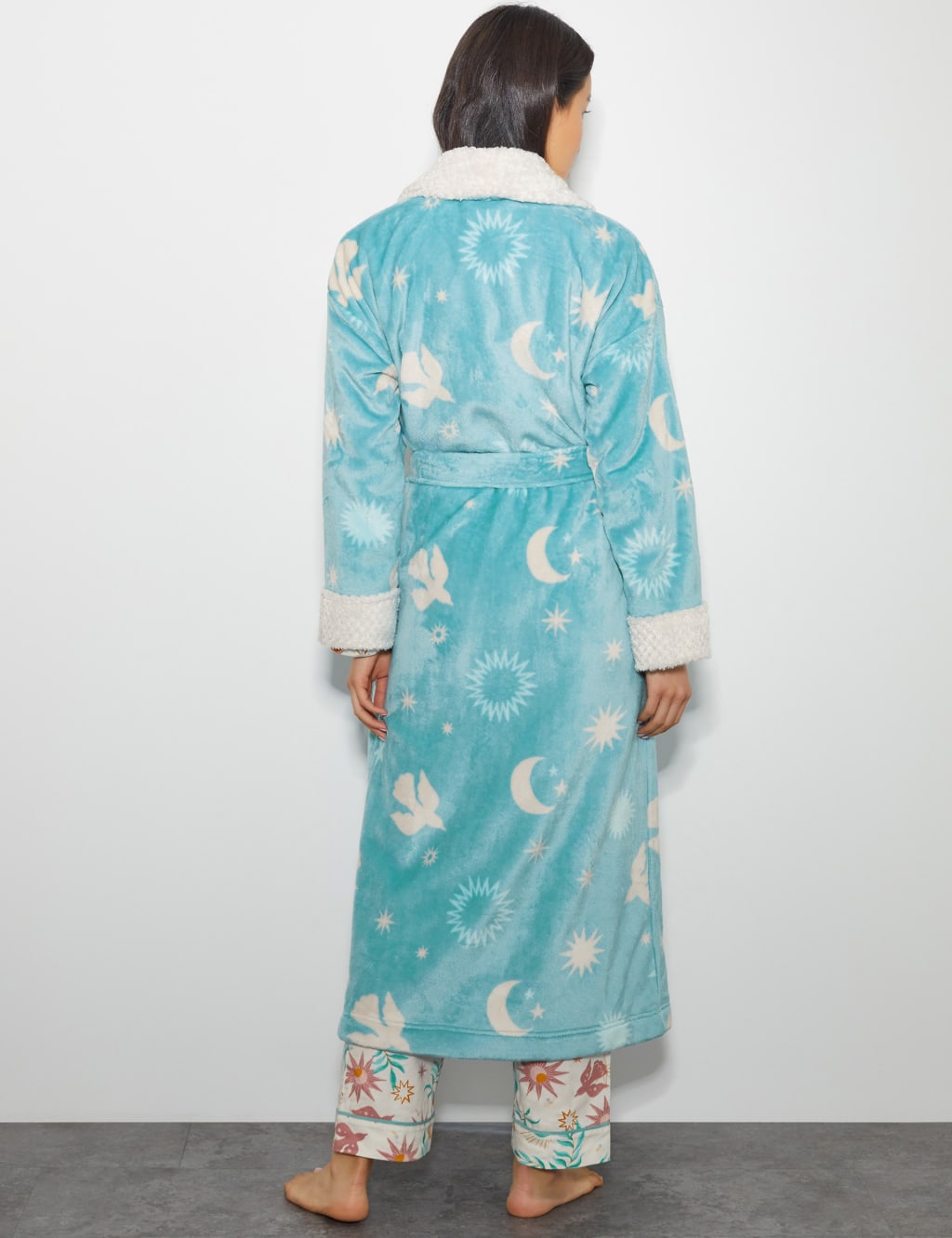 Star Print Dressing Gown 4 of 4