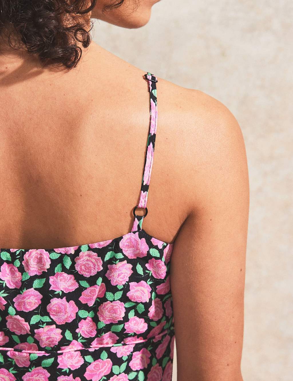 Floral Square Neck Midaxi Slip Dress 4 of 4