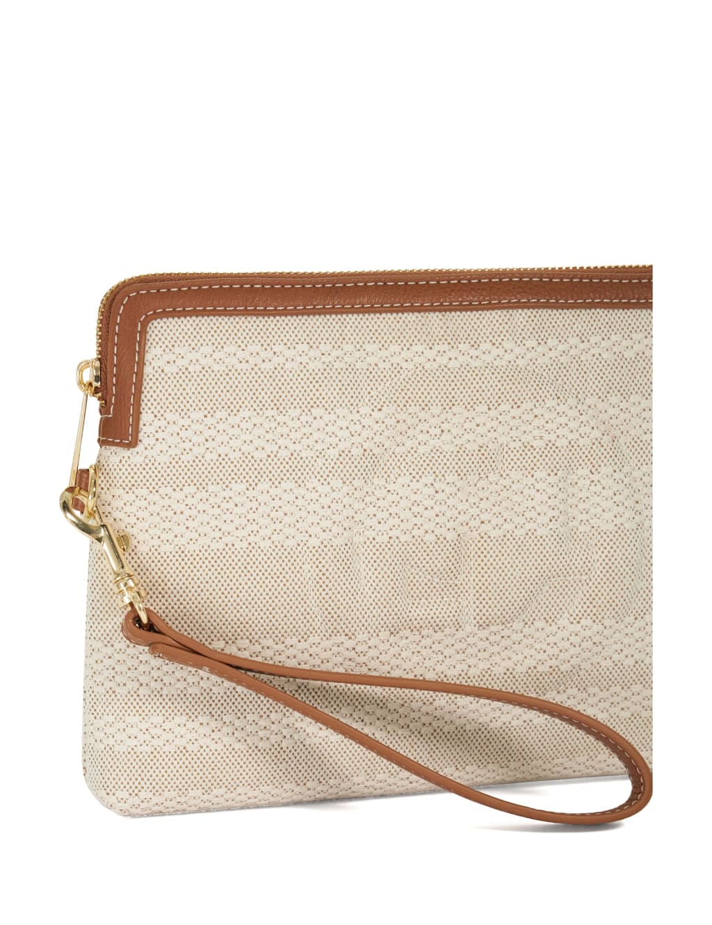 Canvas Striped Clutch Bag 2 of 5