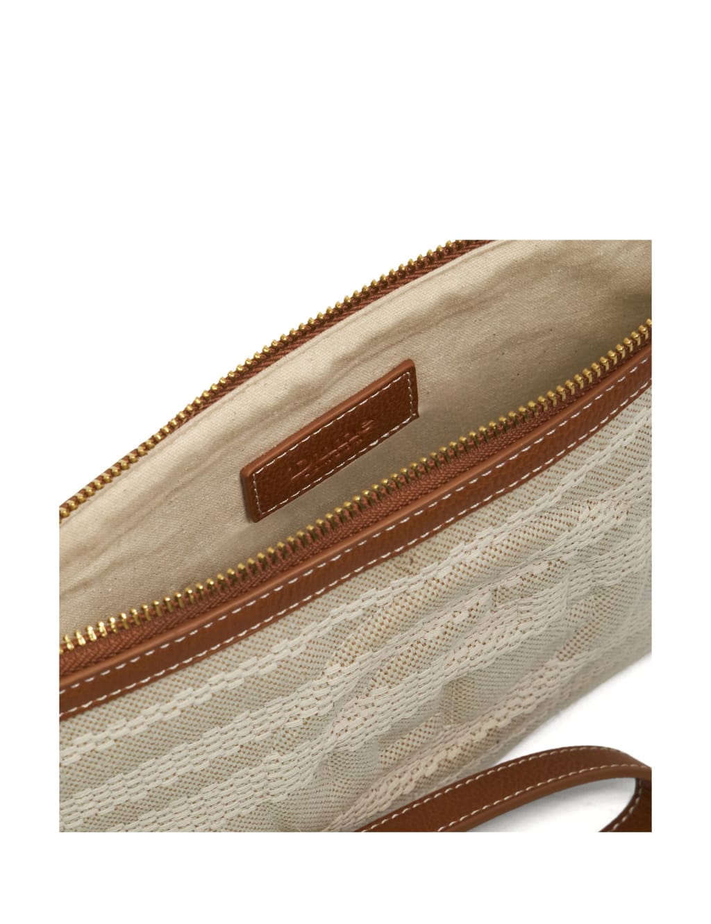 Canvas Striped Clutch Bag 4 of 5