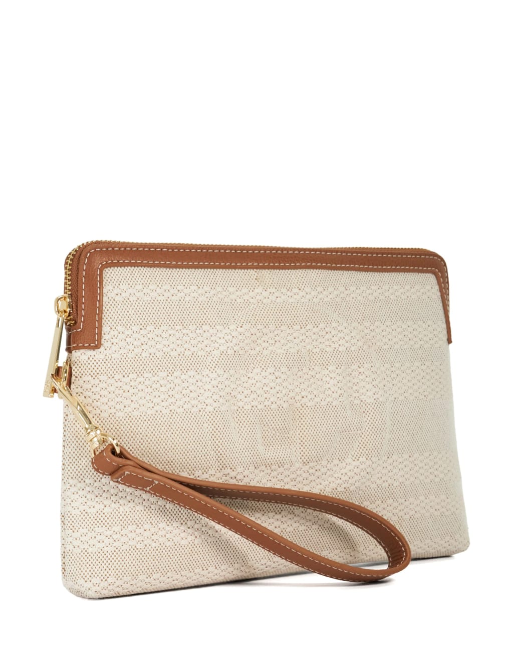 Canvas Striped Clutch Bag 5 of 5