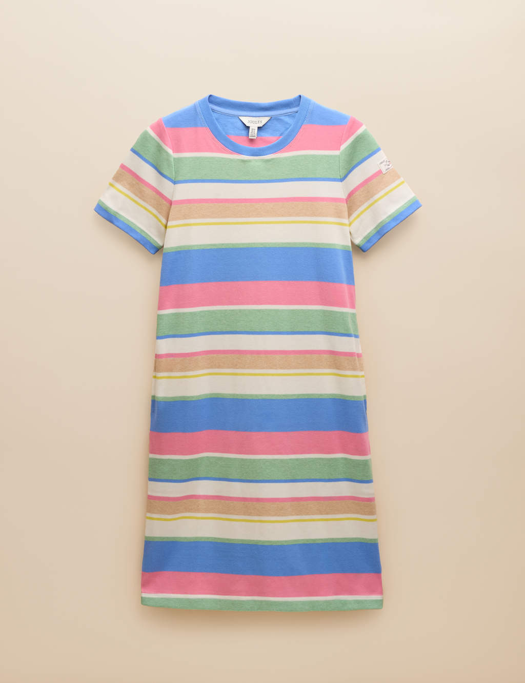 Pure Cotton Striped A-Line T-Shirt Dress 2 of 6