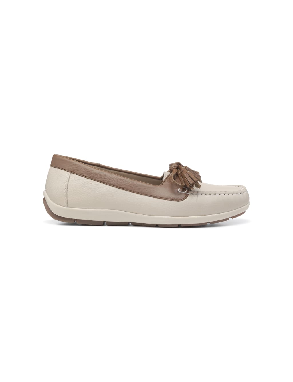 Leather Tassel Flat Loafers 1 of 4